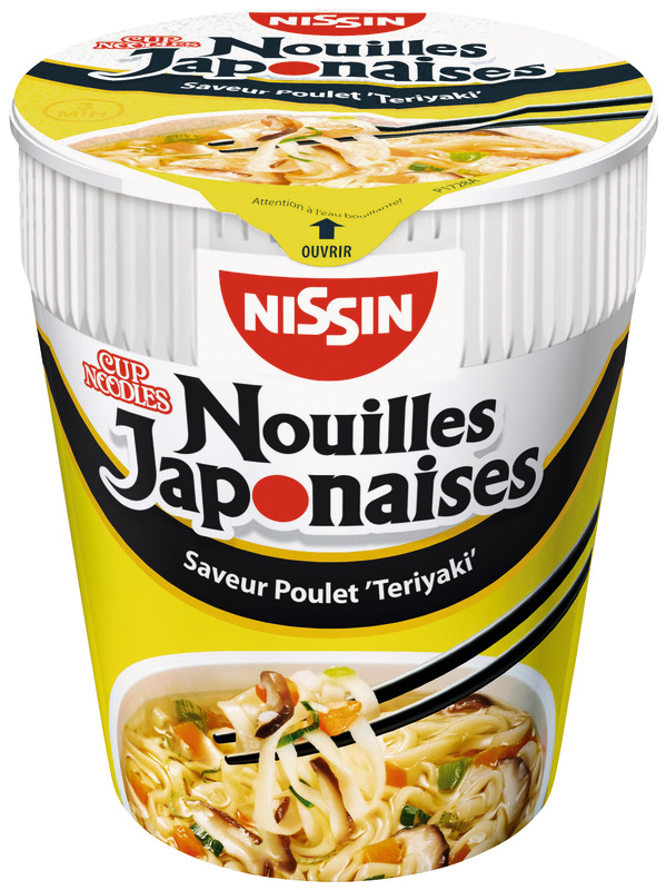 NOUILLES JAPONAISES SAVEUR POULET NISSIN