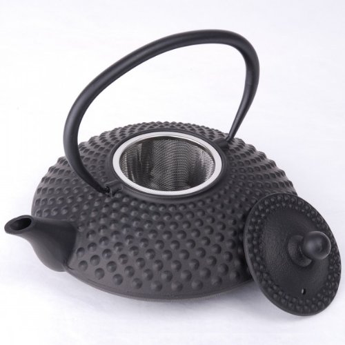 Théière en fonte de style asiatique avec filtre...