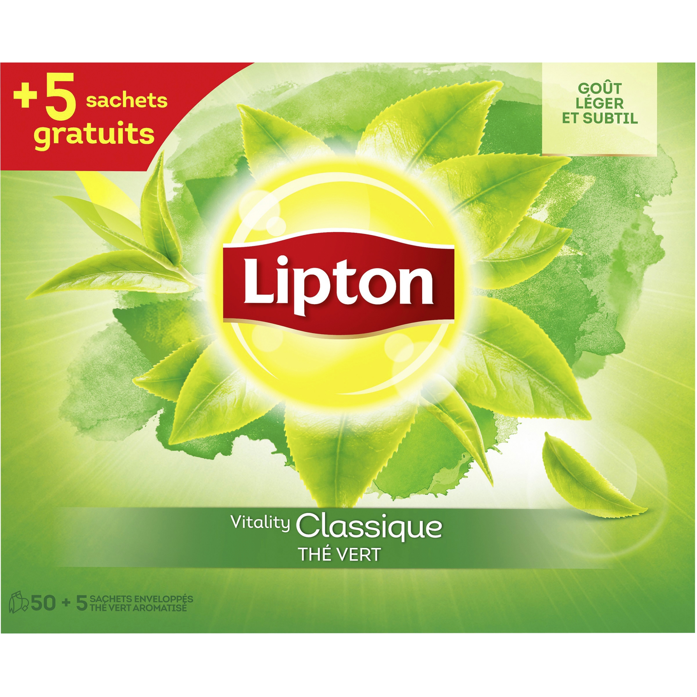 Thé vert nature Lipton
