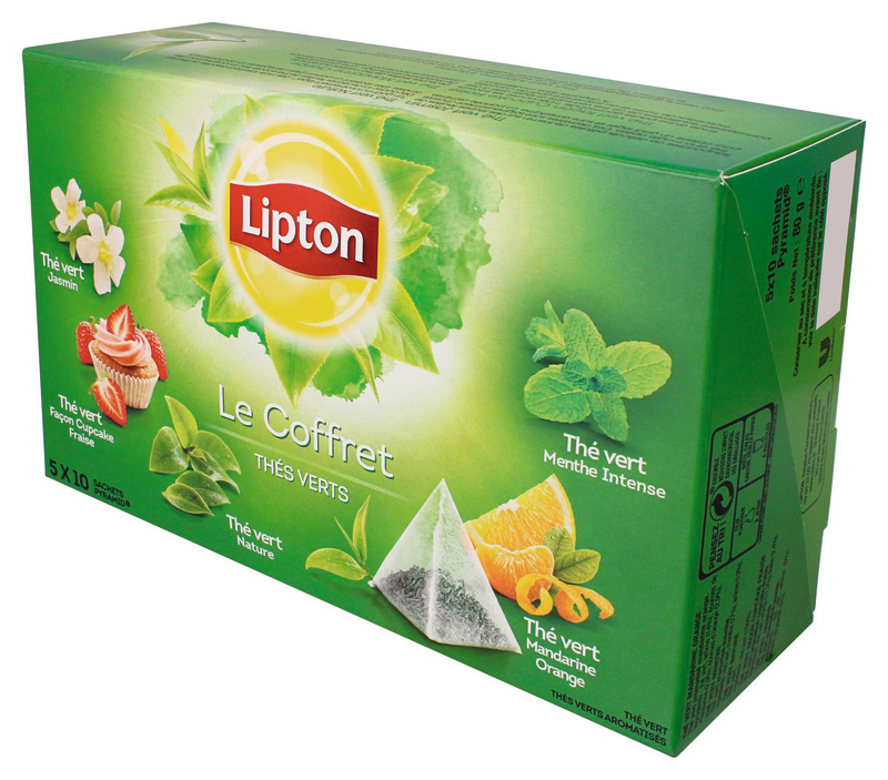 COFFRET DÉCOUVERTE THÉS VERT Lipton