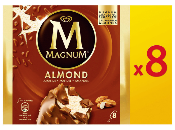 BATÔNNETS GLACÉS AMANDE MAGNUM