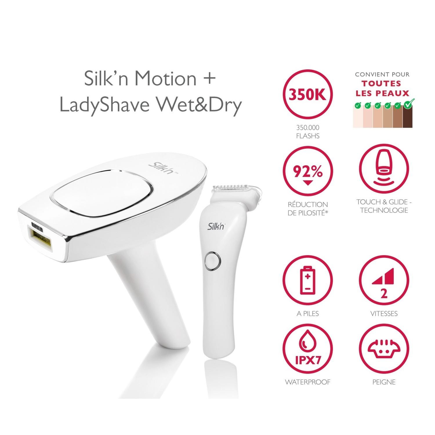 Epilateur à lumière pulsée + rasoir électrique ...