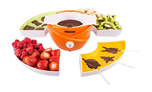 Cf-1604 fondues chocolat plastique/silicone mul...