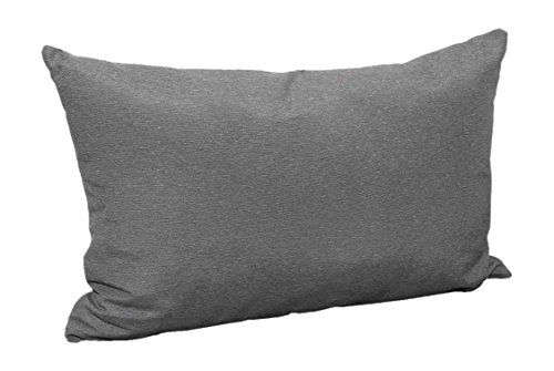 Madison B239 coussin de décoration motif panama 75% coton 25% polyester gris avec lisière blanc 60 x 40 cm code EAN 8713229148522 