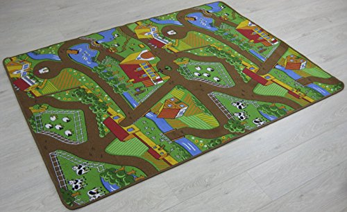 Tapis pour enfant, tapis de jeux Moroni 133x175...