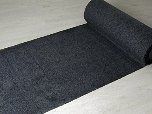 Teppichwahl Tapis de couloir 'runner' Kathmandu anthracite at brun 100x100cm, 100x200cm, 100x300cm, 100x400cm, 100x500cm, 100x600cm, 100x700cm, 100x800cm, 100x900cm, 100x1000cm (anthracite, 100x200cm) code EAN 8713256068978 
