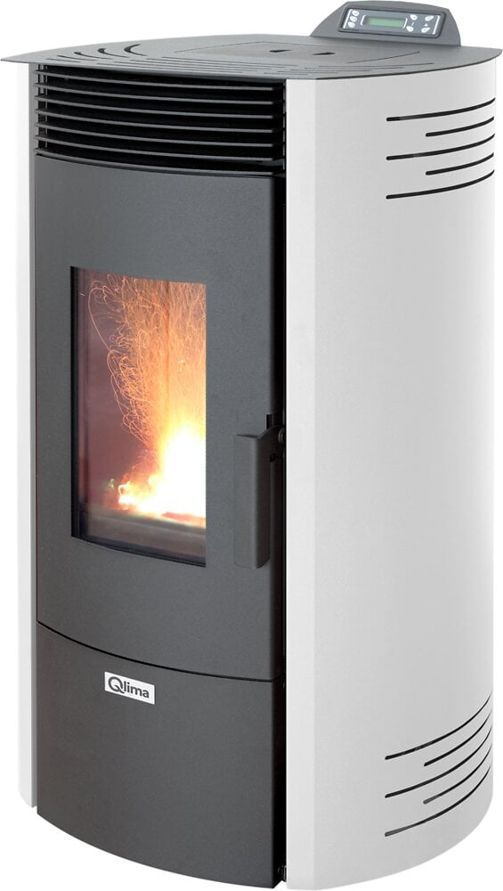 Poêle à granulés Lindara 97 Smart S-Line - Blanc