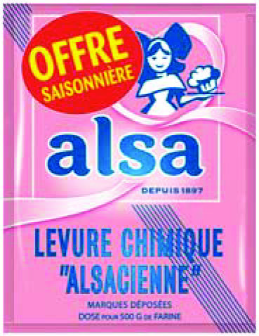  LEVURE CHIMIQUE “ALSA” code EAN 8714100081099 