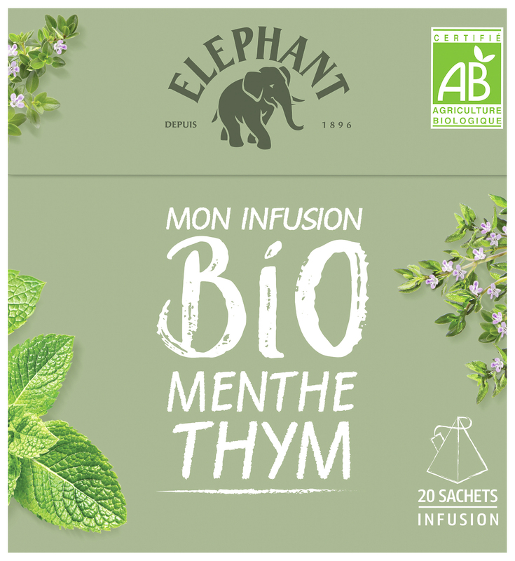 MON INFUSION BIO MENTHE THYM Elephant