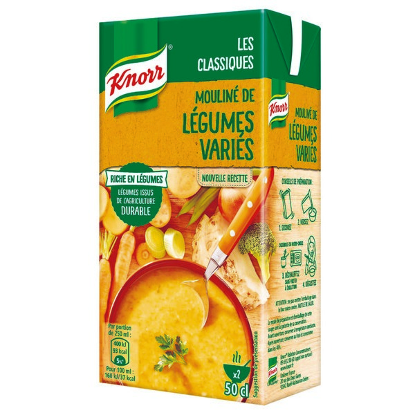 MOULINÉ DE LÉGUMES VARIÉS LES CLASSIQUES KNORR