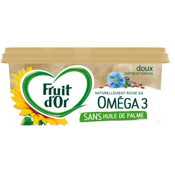 FRUIT D'OR Oméga 3 doux sans huile de palme