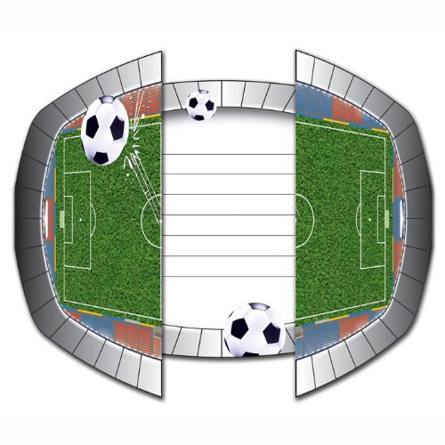 Football Invitation à une fête (Lot de 8)