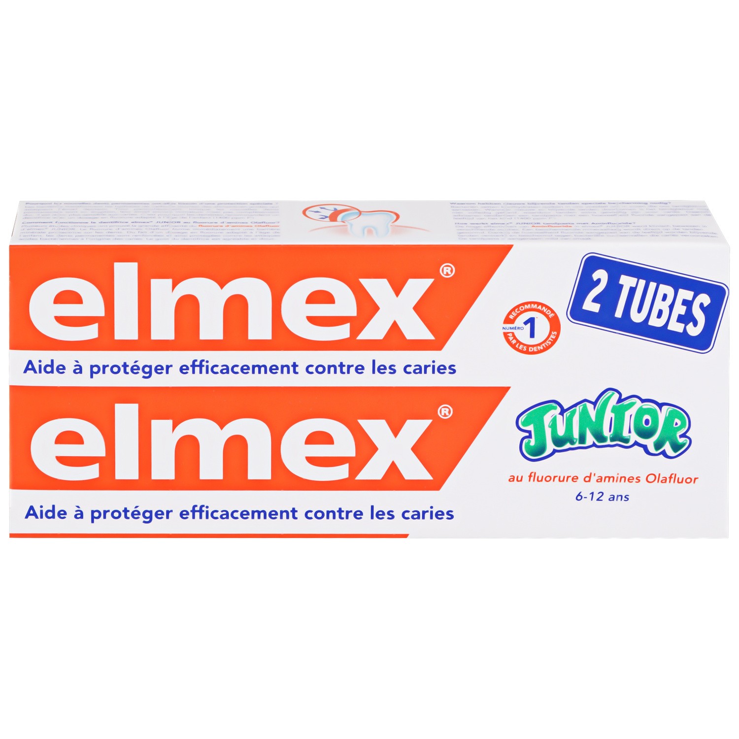 Dentifrice 6-12 ans ELMEX