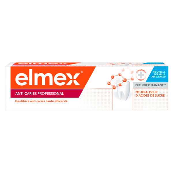  Elmex Dentifrice Anti Caries  code EAN 8714789871806 