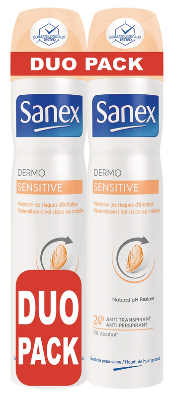 DÉODORANT SPRAY DERMO SENSITIVE (b) SANEX