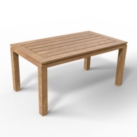  Table à manger de jardin en teck 4 à 6 personnes 160cm - Stella code EAN 8715322923952 