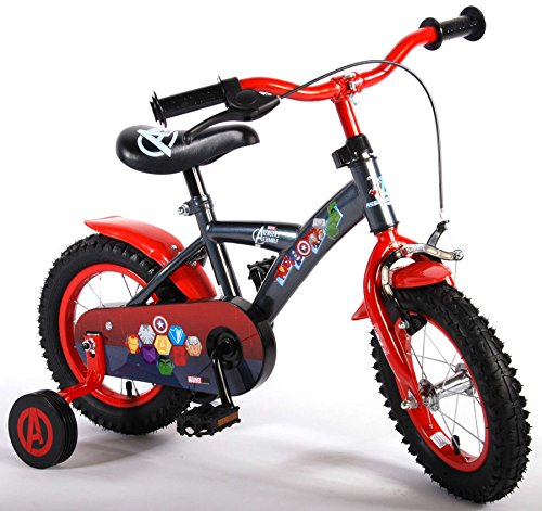 Vélo enfants Avengers 12 pouces roues de stabil...