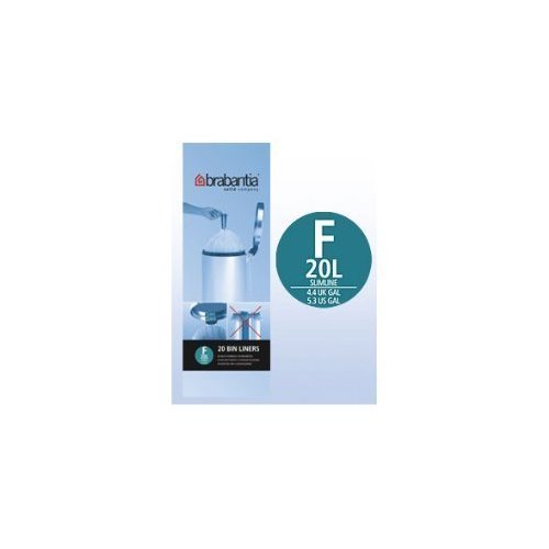 Poubelle - 20 litre - 20 sacs f 245305-blanc (l...