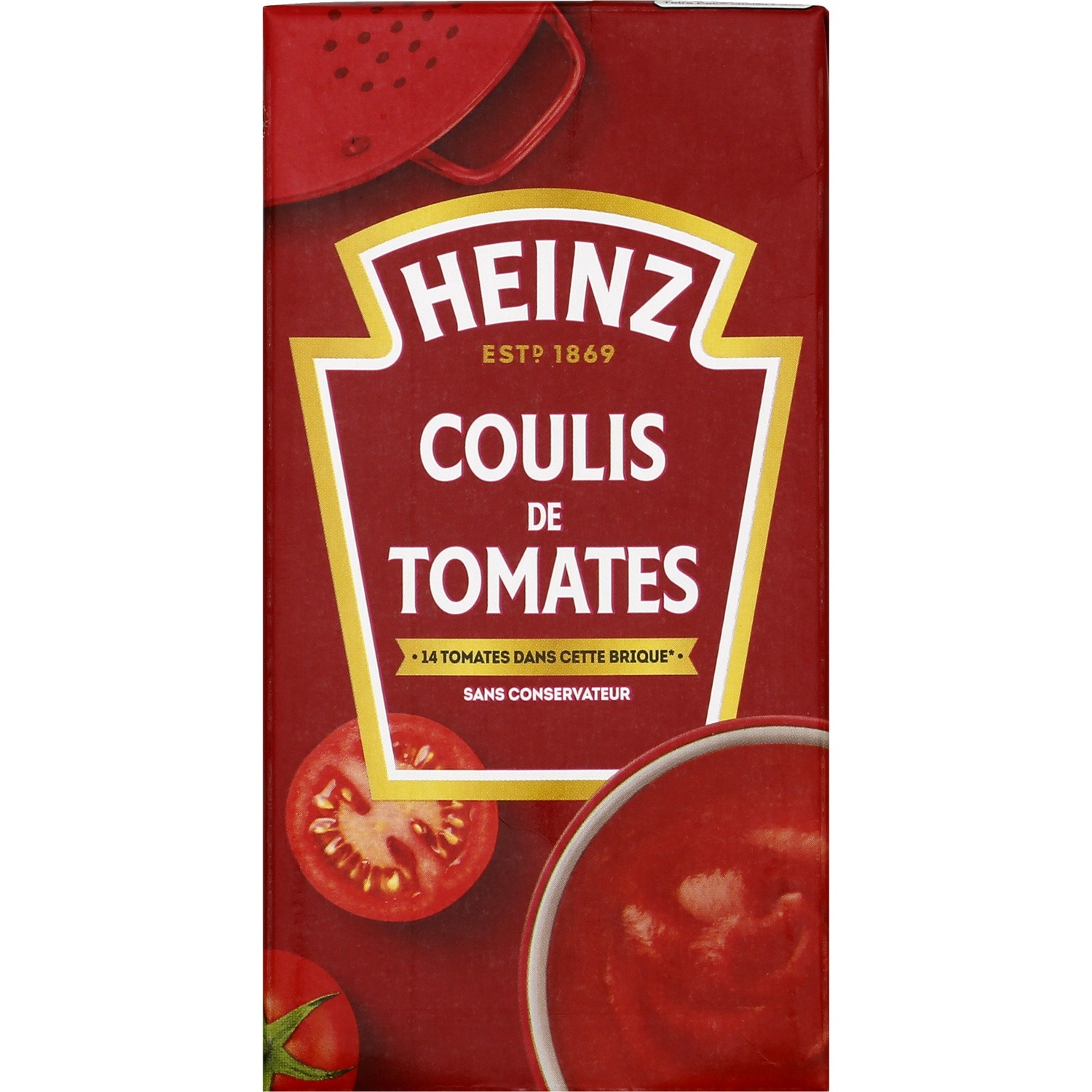HEINZ Coulis de tomates  HEINZ code EAN 8715700074009 