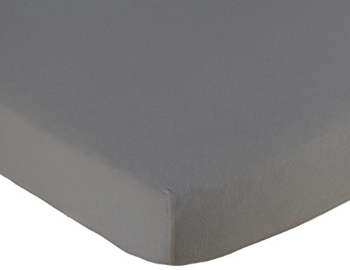 Drap housse avec elastique 40 x 80-90 cm, gris