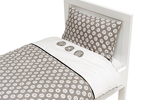 Housse de couette 120 x 150 cm avec 1 taie d'or...