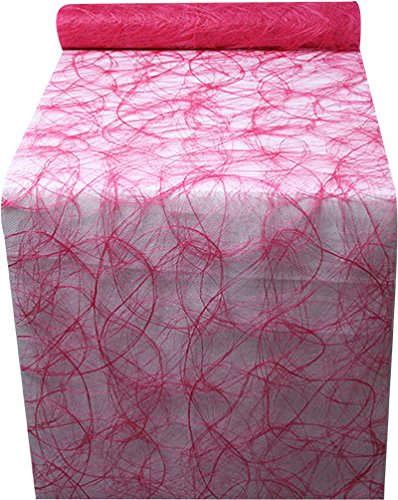 Invitalafete Chemin de table fibre - 0.30X25m - fushia - le rouleau 8715969051896 (8715969051896)