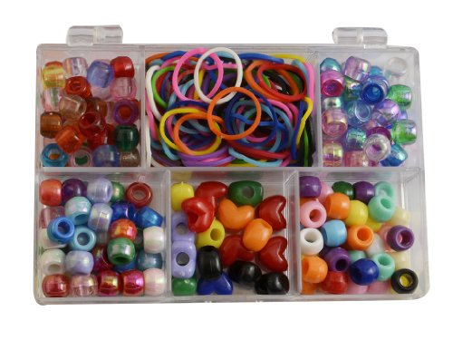 Vaessen creative Ensemble de perles et élastiques pour bracelets "rainbow loom" 8716052192625 (8716052192625)
