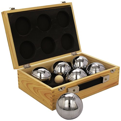 Set de Pétanque 6 boules + malette Poker Poker ...