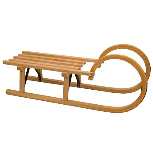 Luge en bois rodel 95 cm 0274