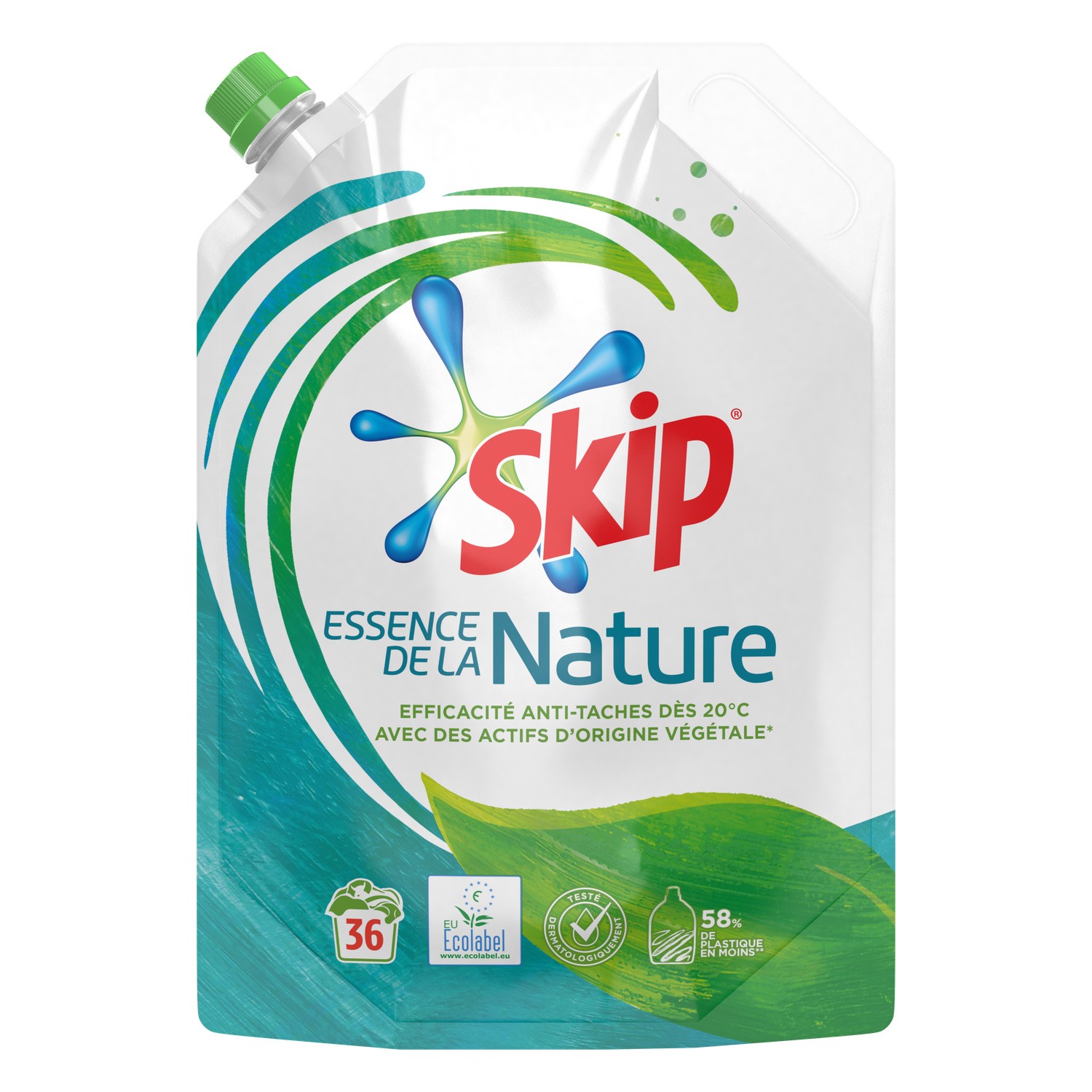 Lessive liquide essence de la nature SKIP