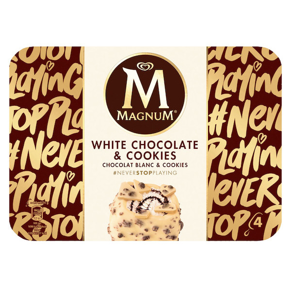 Bâtonnets White Chocolate & Cookies