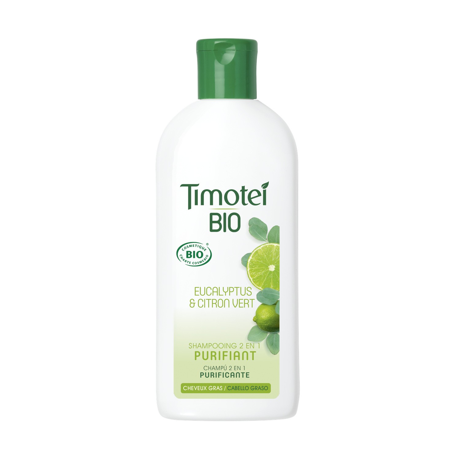 Shampooing purifiant 2en1 Bio TIMOTEI