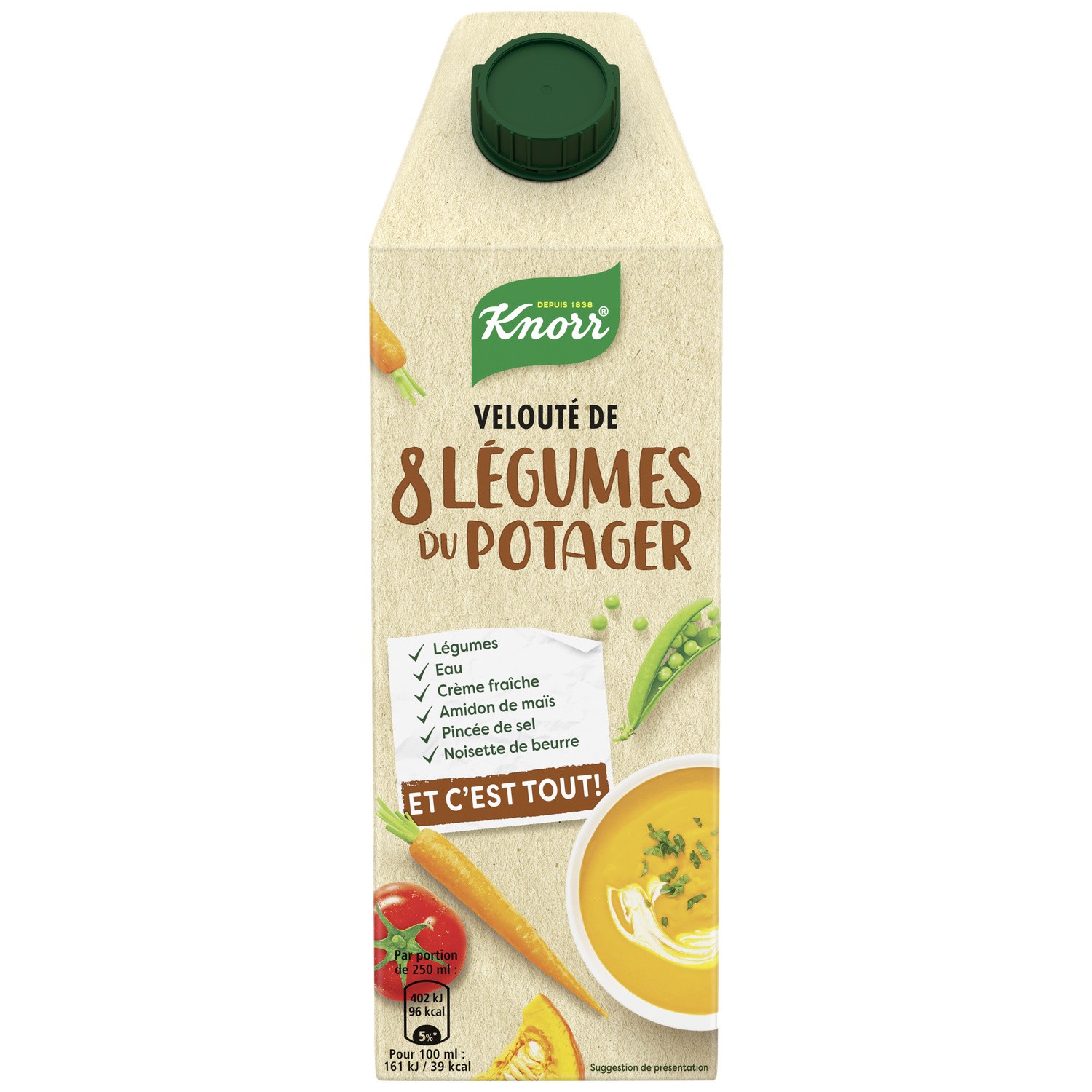 Velouté aux 8 légumes du potager KNORR