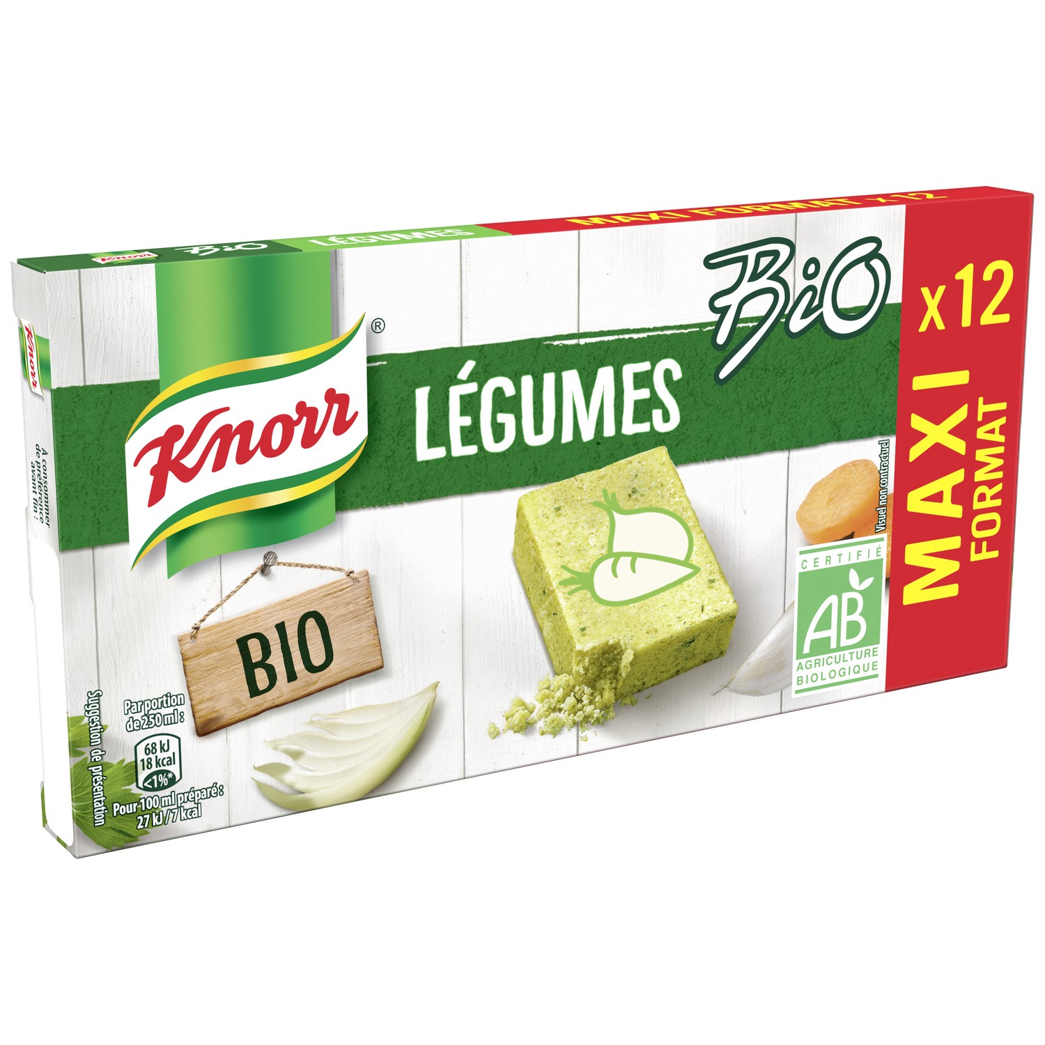Bouillon légumes Bio KNORR