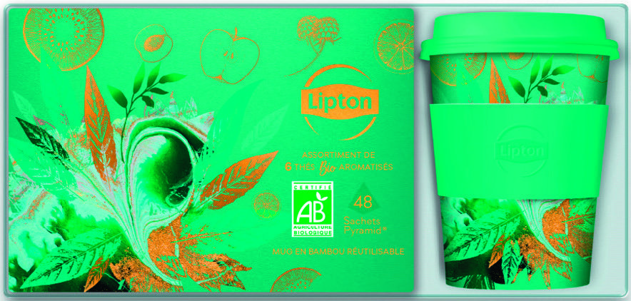 ASSORTIMENT DE THÉS ET INFUSIONS AROMATISÉES “L...