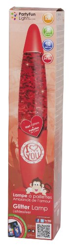 PartyFunLights 86306 Lampe de Paillettes LED 8,...