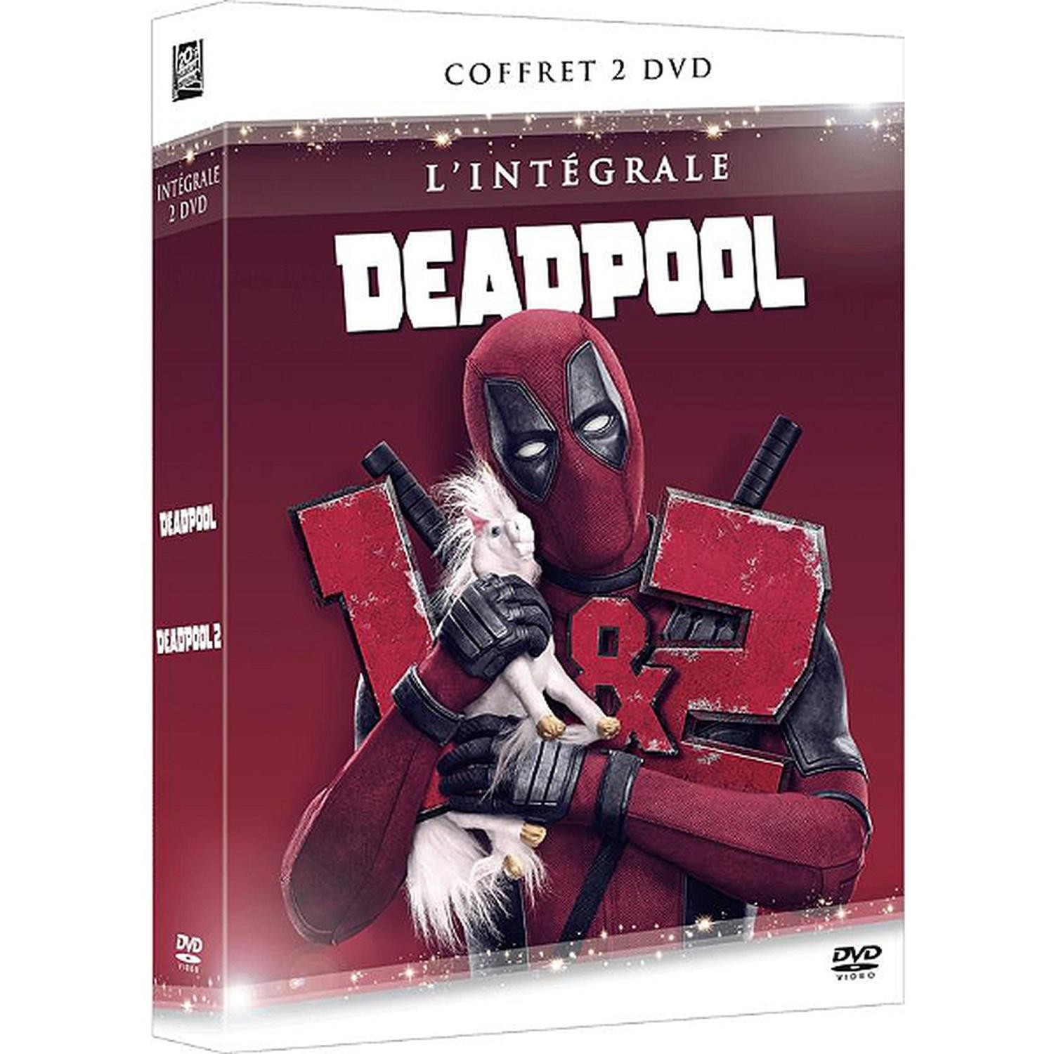 Coffret DVD Deadpool 1 + 2 