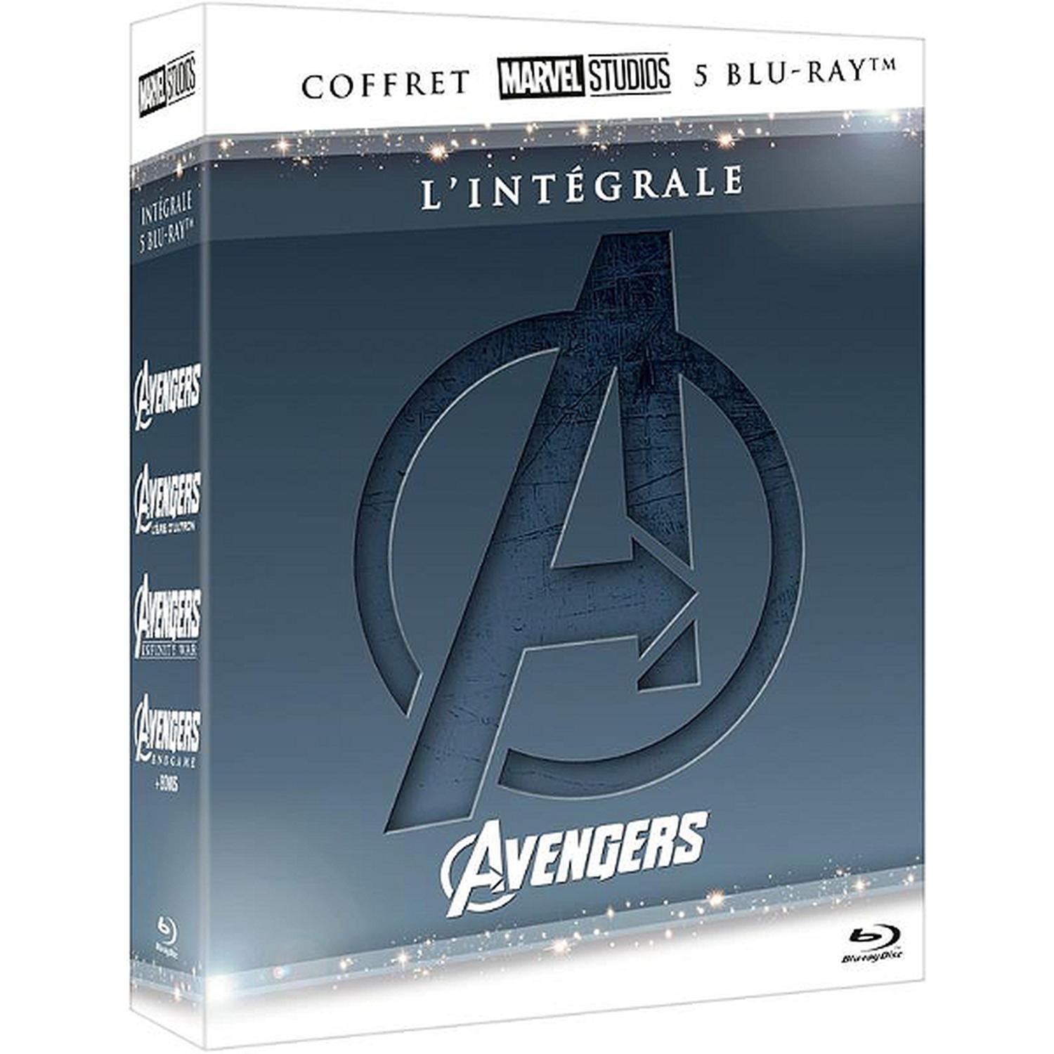 Coffret Blu-ray Avengers - intégrale - 4 films 