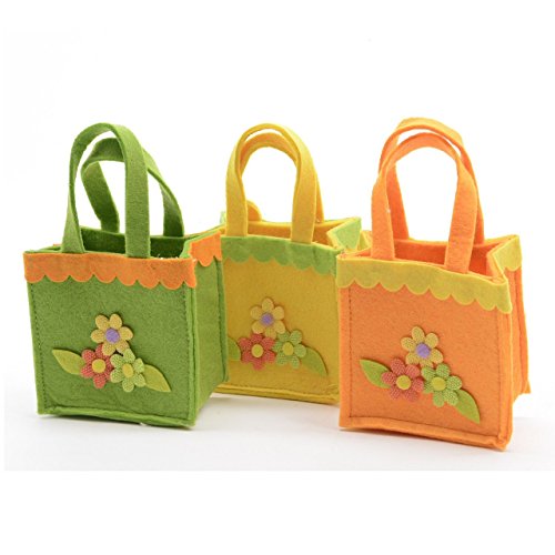 Panier chasse aux œufs Printannier Vert