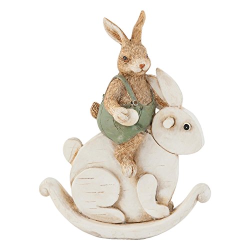 Clayre eef 6PR0466 &décoration figurine lapin d...