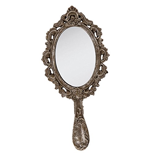 62s038 miroir de maquillage à main en forme de ...