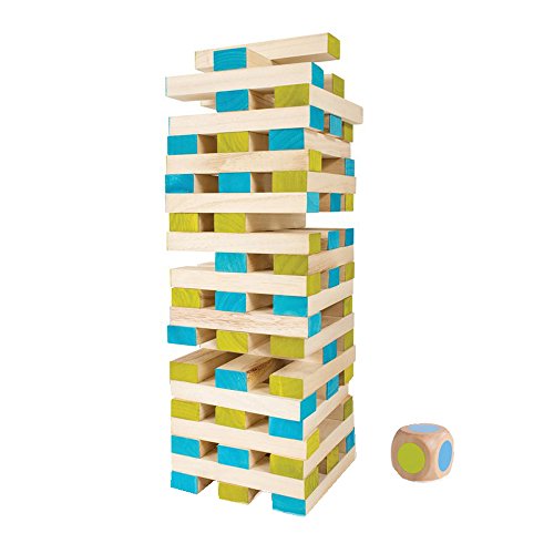 BUITENSPEEL BuitenSpeel - GA277 - Jeu - Haute Tour avec 60 blocs et dé 8717775442776 (8717775442776)