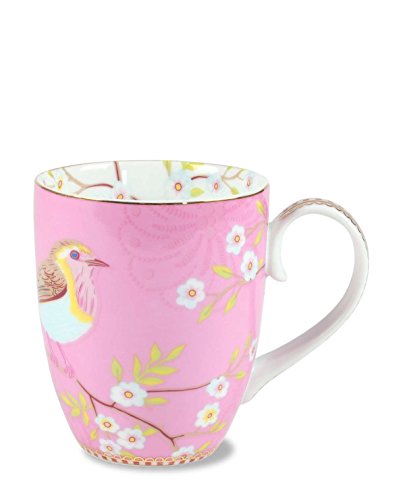 Maia Gifts Tasse Pip Studio Motif oiseau Rose