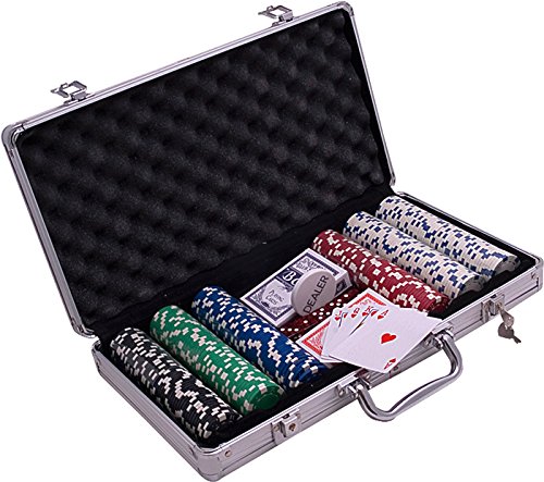 Pokerset Alu Case 300 Dice RND