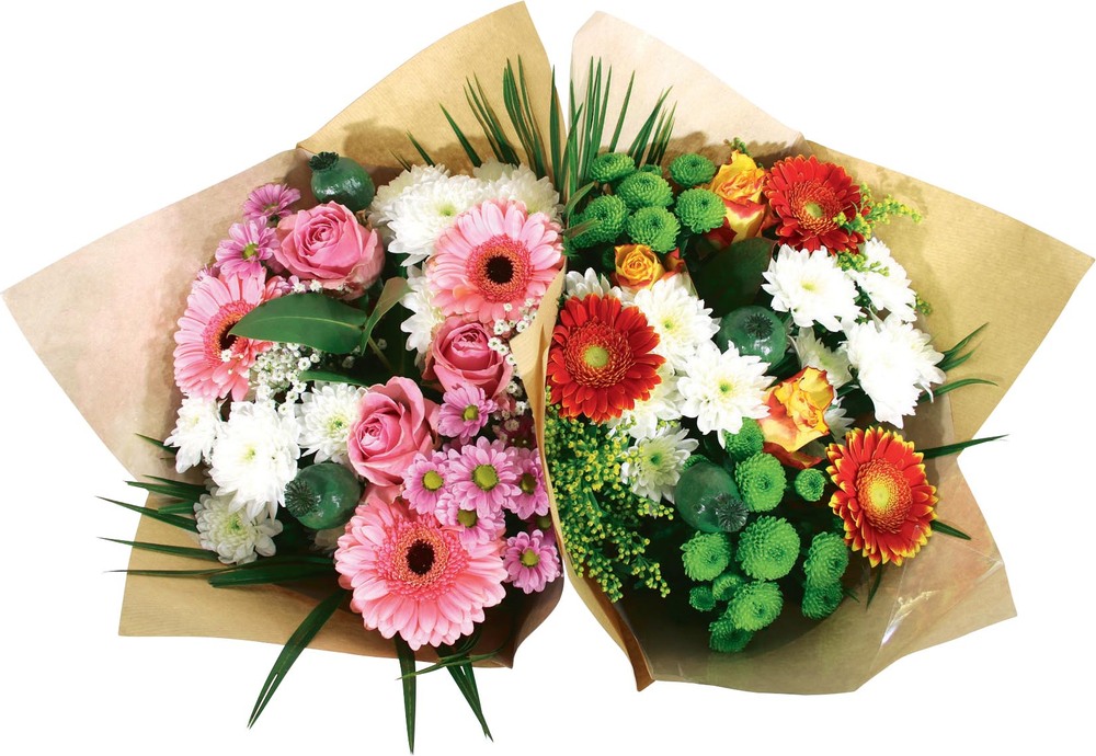 BOUQUET TENDANCE & SA HOUSSE KRAFT 8718103101181 (8718103101181)