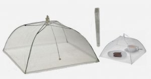 555y400 - couvercle antimoscas 30 x 30 blanc