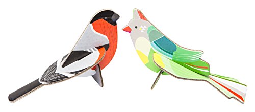 Studio ROOF Popout Card Pinsons Carte postale A...