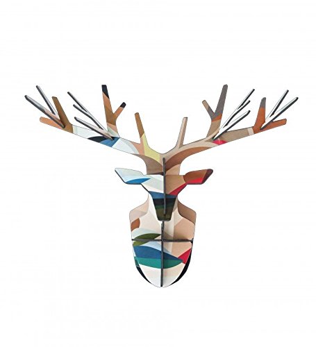 - tête de cerf décorative studio roof totem cerf enchanté 8718164512001 STUDIO ROOF