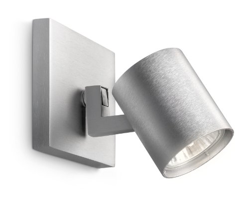 530904816 plafonnier gu10 argent métal