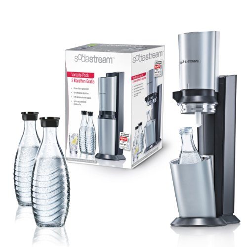 Vorteils-pack crystal soda-maker set titanium-a...